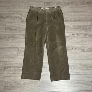 Vintage Givenchy Monsieur Olive Corduroy Pants Size 36x30